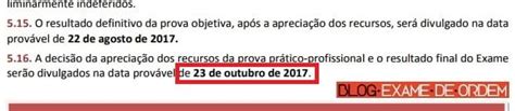 Resultado Final Do Xxiii Exame De Ordem Hoje Ou Amanh Blog Exame De