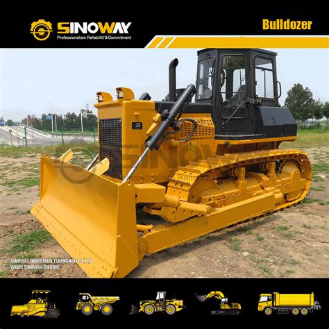 160HP Crawler Tractor Bulldozer Shantui SD16 Coal Dozer For Sale