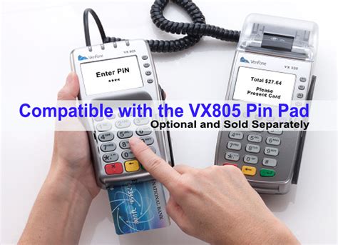 VeriFone Vx520 EMV Contactless Credit Card Terminal With Wells 350