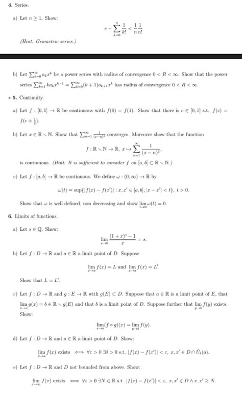 Solved Seriesa ﻿let N≥1 ﻿showe ∑k0n1k