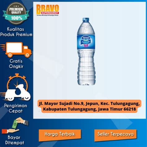 Jual Bravo Supermarket Tulungagung Air Mineral Nestle Pure Life