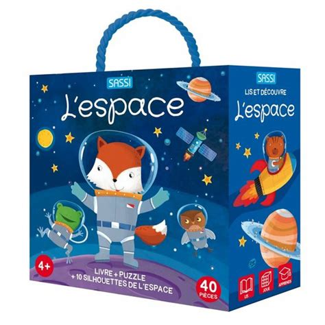 Ludendo Coffret Qbox Puzzle Pi Ces Et Livre L Espace Puzzles