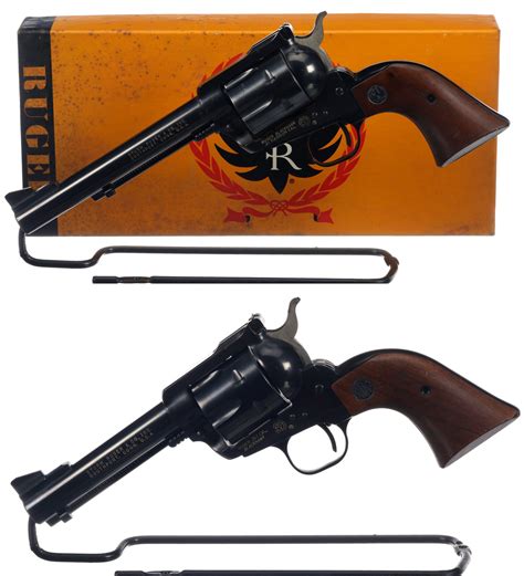 Two Ruger Blackhawk Single Action Revolvers Rock Island Auction