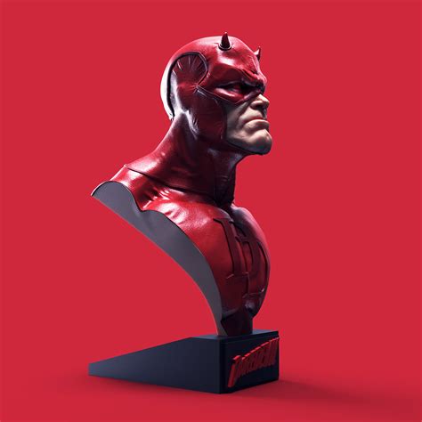 Daredevil Statue Zbrushcentral