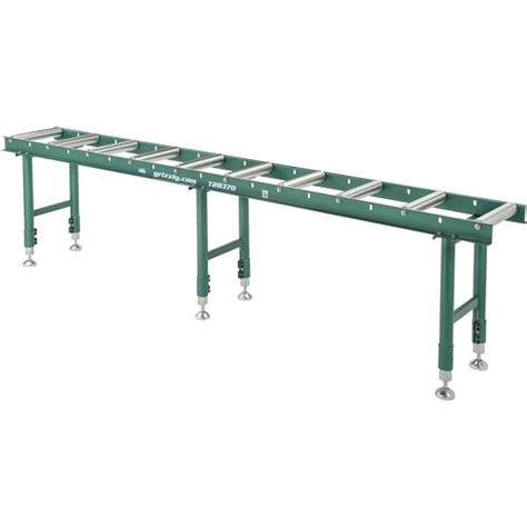 14 X 118 Heavy Duty Roller Table Grizzly Industrial