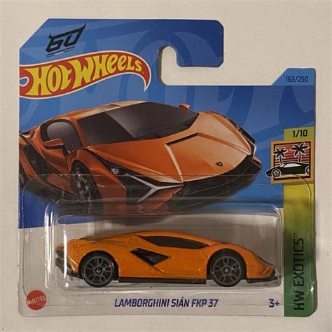 Hot Wheels Lamborghini Sian Fkp Hw Exotics Orange Hkh Eur