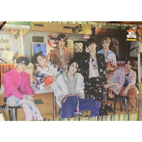 Rolled Poster Nct Dream Hot Sauce Je Case Booked Shopee Malaysia