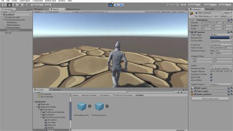 Comment Cr Er Un Jeu Vid O Sur Unity En Version Terrain Personnage