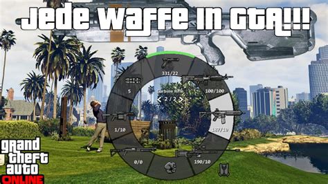 Alle Waffen In Gta Online Youtube