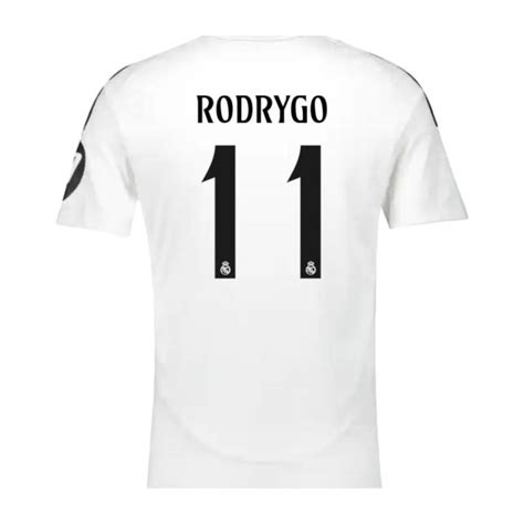 Real Madrid Jersey 2024 2025 Home Rodrygo Foot Soccer Pro