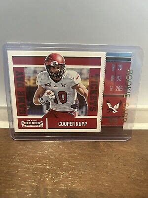 2017 Panini Contenders Draft Picks Game Day Tickets 24 Cooper Kupp EBay