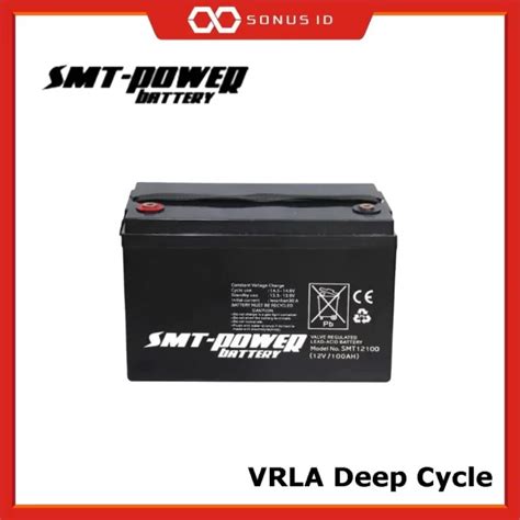 Battery SMT Power VRLA Deep Cycle 12 Volt 100 AH SONUS