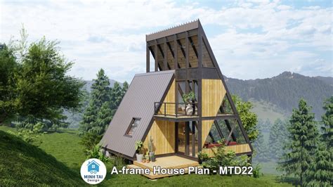 A Frame House Plan Mtd A Frame Cabin House Tour Tiny Small House