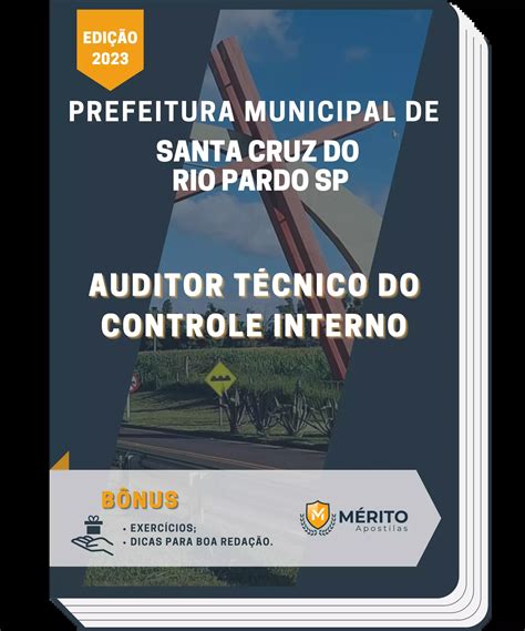 Apostila Auditor Técnico do Controle Interno Prefeitura de Santa Cruz