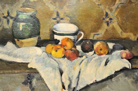 Paul C Zanne Still Life With Jar Cup And Apples A Flickr