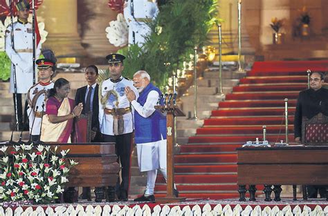 Modi Sworn In For Third Term As Delhi Begins Coalition Era