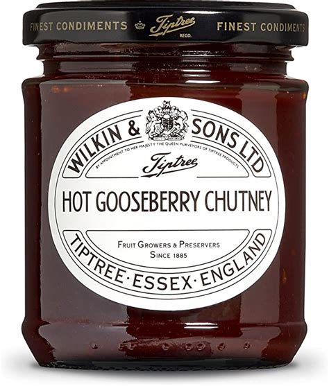 Tiptree Hot Gooseberry Chutney G Amazon Co Uk Grocery