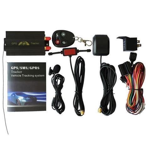 Tk103b Voiture Quad Bandes Gsm Gprs Gps Tracker En Temps Réel Spy Lieu