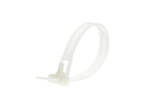 6 Inch Natural Releasable Cable Tie 100 Pack Secure Cable Ties