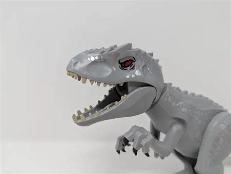 Lego Jurassic World Figure Dinosaur Indominus Rex Silver Indorex02 From