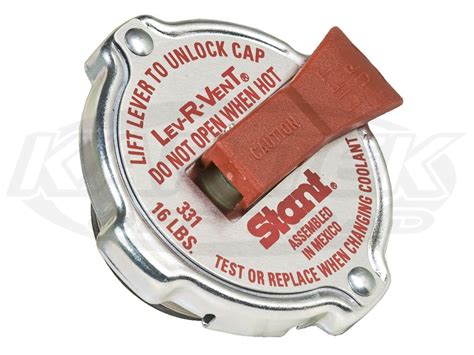 Stant 10382 Racing High Pressure Lev R Vent Radiator Cap 21 25 Lbs For