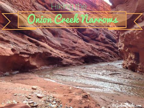 Hiking The Onion Creek Narrows Moab Girl On A Hike