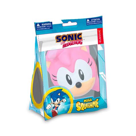 Sonic Mega SquishMe Amy Just Toys Intl