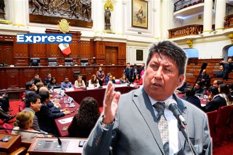 Waldemar Cerrón Comisión De Constitución Aprueba Cuestionable Proyecto