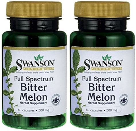 Swanson Premium Full Spectrum Bitter Melon Mg Bottles Each Of