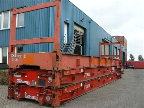 Hacon Containers Flatrack Container Huren Of Kopen Hacon Containers