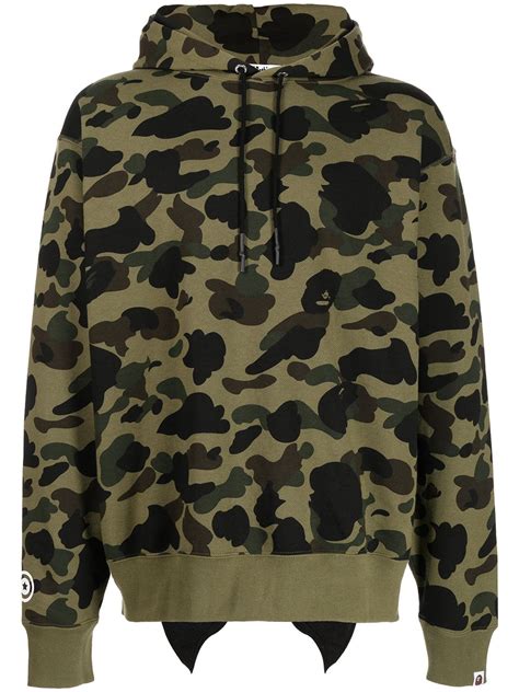 A Bathing Ape® 1st Camo Shark Zipped Hoodie Farfetch