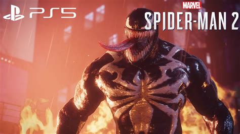 Spider Man 2 Venom Vs Kraven Boss Fight 1080p Ps5 Youtube