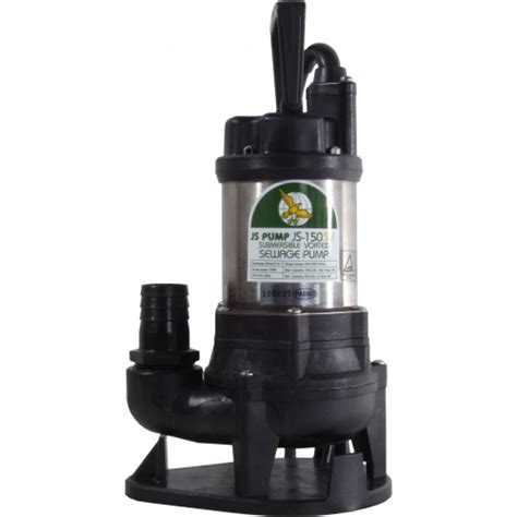 Js Pump Js Sv Submersible Sewage Vortex Pump V Lpm Hm