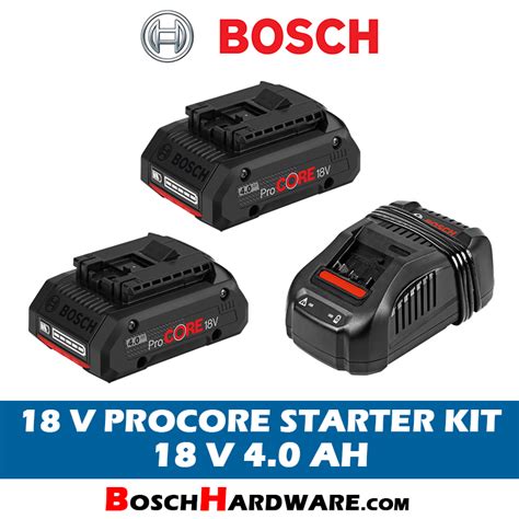 Bosch Starter Kit Procore 18v 40ah Malaysia