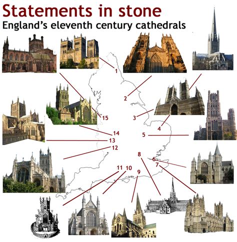 Statements in stone – England’s Norman cathedrals – Vaguely Interesting