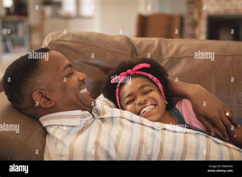 African American Father Daughter Banque De Photographies Et Dimages à