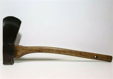 Antique Miners Axe Hand Forged Blacksmiths Steel Mining Pit Tool 6 12