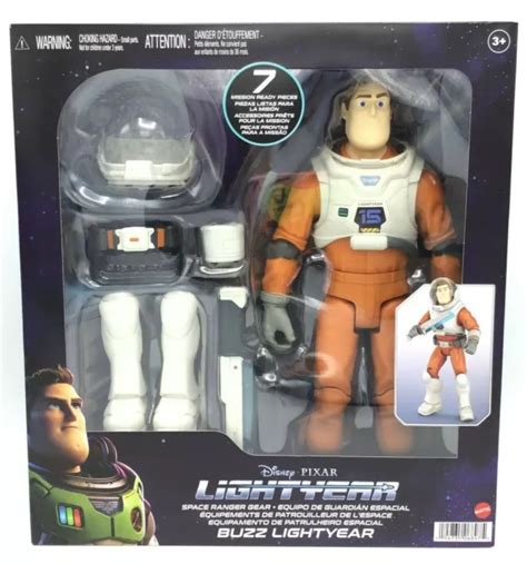 DISNEY PIXAR LIGHTYEAR Movie BUZZ SPACE RANGER GEAR 12 Figure 7 Pieces