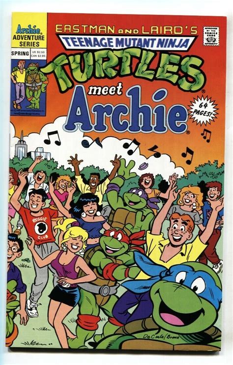 TEENAGE MUTANT NINJA TURTLES ADVENTURES SPECIAL 1991 Meet Archie Comic