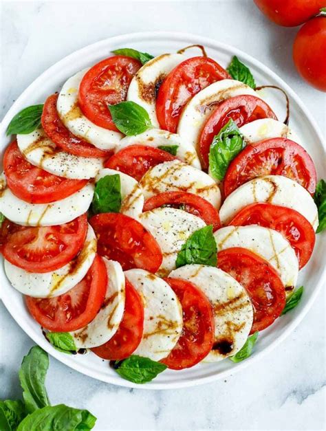 Mozzarella Caprese Salad Recipe Cookin With Mima