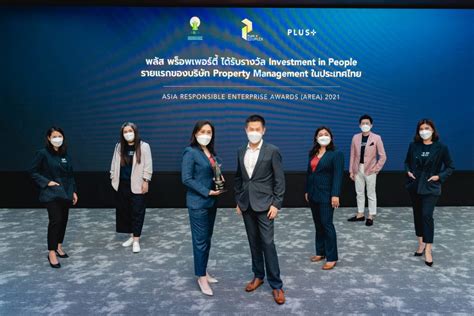 PLUS Takes Asia Responsible Enterprise Award Thailands First Property