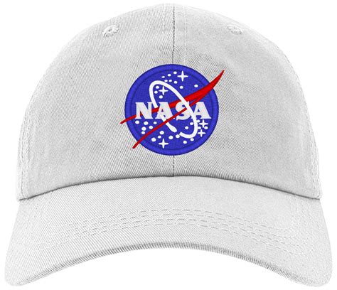 Cap Embroidered Lunar NASA Cap, Adjustable Baseball Hat-NASA-EM-0019 ...