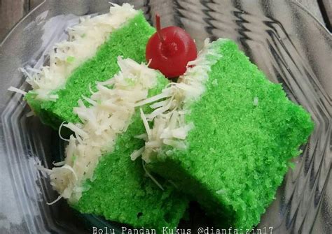 Resep Cake Pandan Kukus Bolu Pandan Oleh Dian Rosdiana Lanesa Cookpad