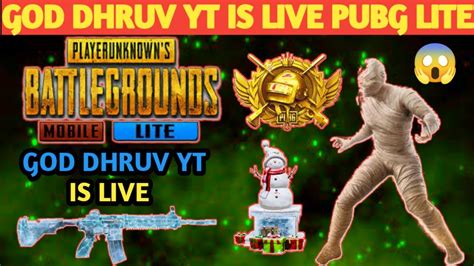 God Dhruv Yt Is Back In Pubg Mobile Lite Solo Vs Squad Viral