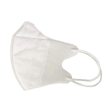 White Ffp2 Disposable Face Mask For Adult 3d2202