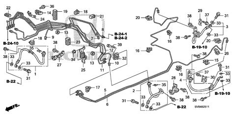 Honda Civic Coupe Pipe U Brake Abs Lines Brakes Disk Drum 46374 Sna A00 Honda Parts