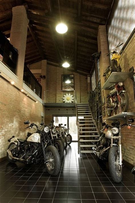 Motorcycles Garage Design Motorcycle Garage Cool Garages