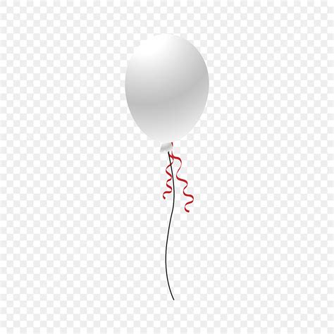 Gambar Vektor Balon Putih Balon Balon Putih Pesta Ballon Png Dan