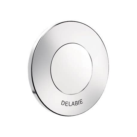 Plaque Commande WC Tempoflux 761110 Pour Cloison 200 Mm Delabie