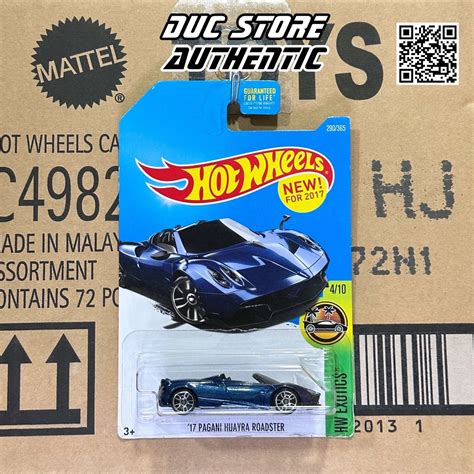 ducstore vn Xe mô hình DTW86 Hot Wheels 17 Pagani Huayra Roadster